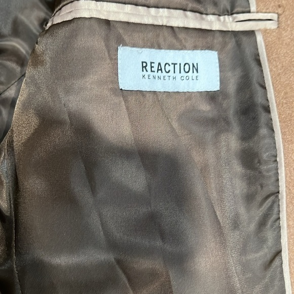 Kenneth Cole Reaction Men’s Wool Overcoat - Picture 3 of 4